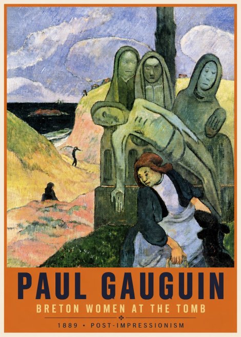 Paul Gauguin The Loss (Te Arii Voyeuse) No6 - Plakat