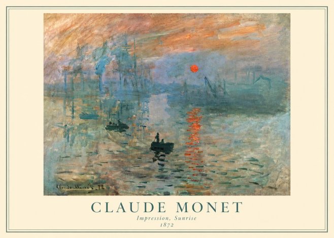 Monet Impression, Sunrise II No2 - Plakat
