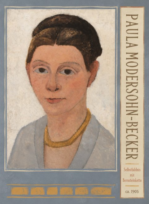 Paula Modersohn-Becker Selbstbildnis Mit Bernsteinkette No5 - Plakat