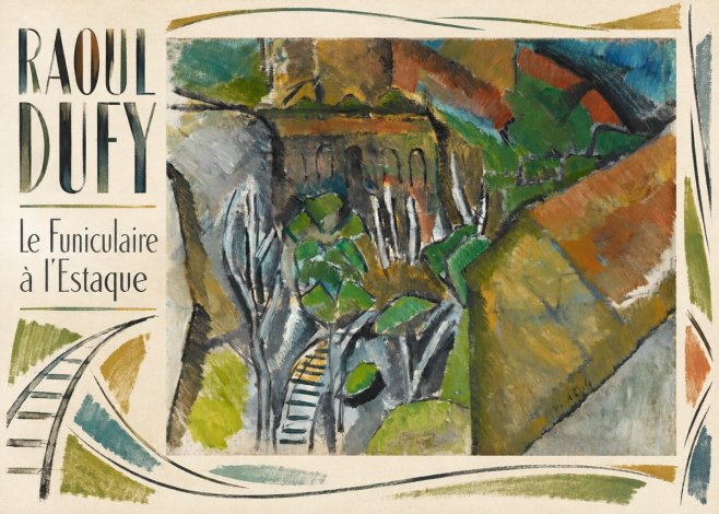 Raoul Dufy Le Funiculaire À L'estaque No3 - Plakat