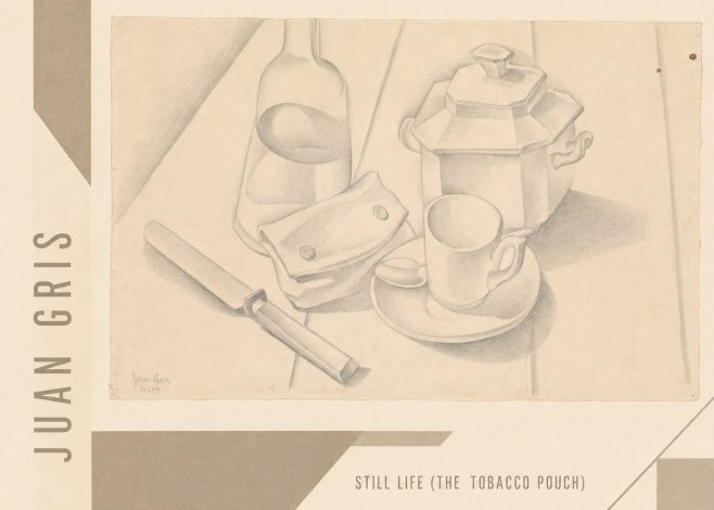 Juan Gris Still Life (the Tobacco Pouch) No2 - Plakat