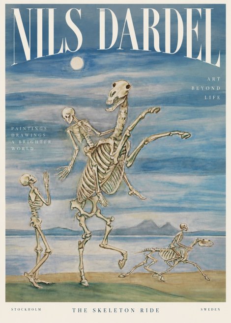 Nils Dardel The Dancer No3 - Plakat