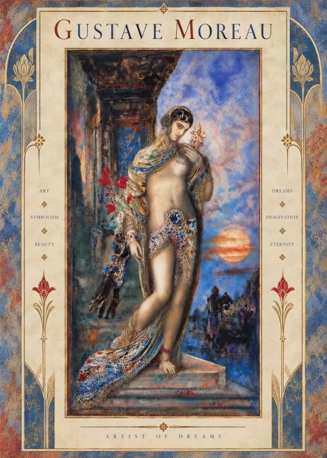 Gustave Moreau Salomé I No6 - Plakat