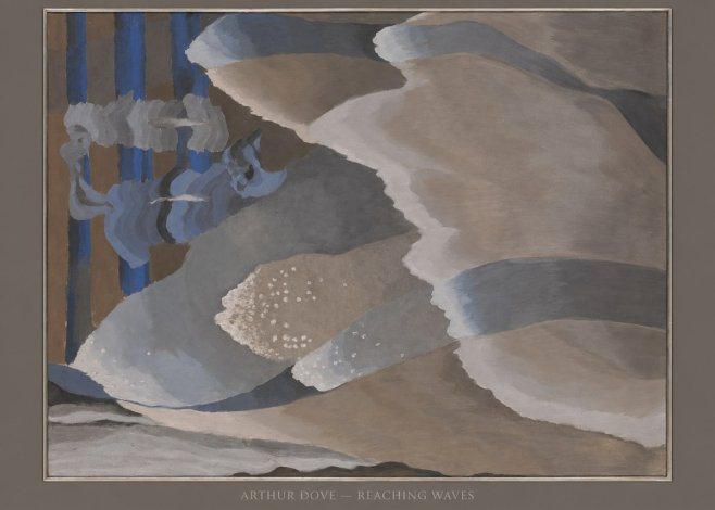 Arthur Dove Reaching Waves No6 - Plakat
