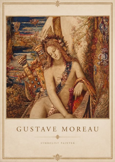 Gustave Moreau Jupiter and Semele II No1 - Plakat