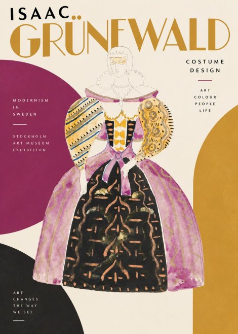 Isaac Grünewald Costume Design V No4 - Plakat