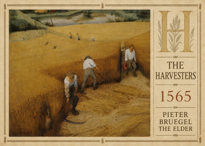 Pieter Bruegel The Harvesters IV No3 - Plakat