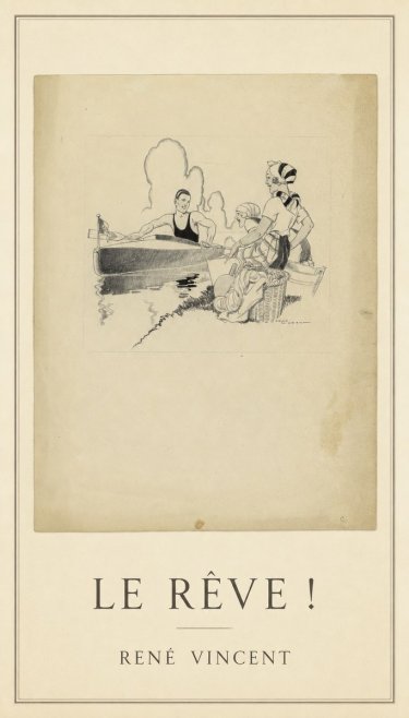 René Vincent Le Rêve ! No1 - Plakat