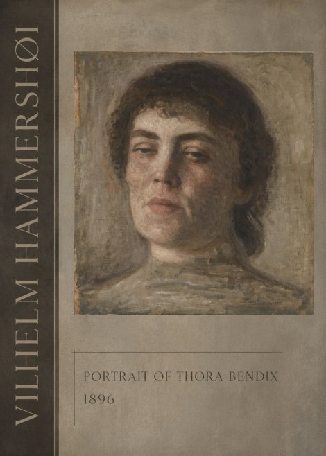 Vilhelm Hammershøi Portrait of Thora Bendix No2 - Plakat
