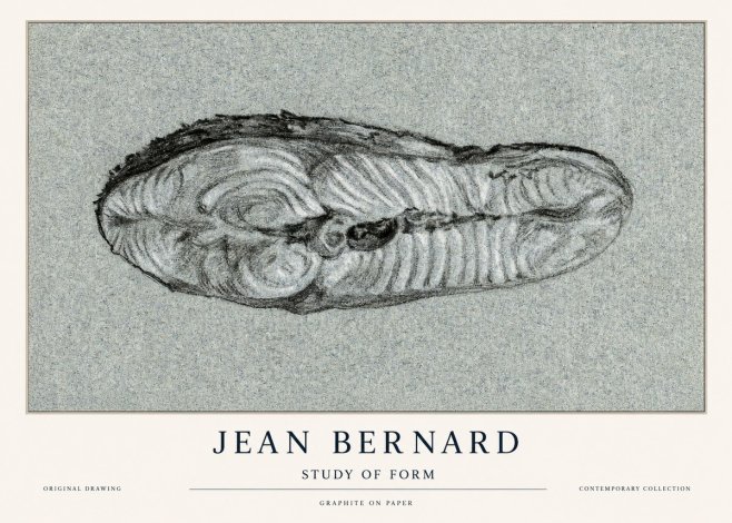 Jean Bernard Study of Form I No1 - Plakat