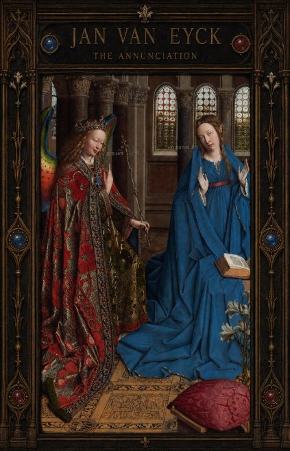 Jan van Eyck The Annunciation I No5 - Plakat