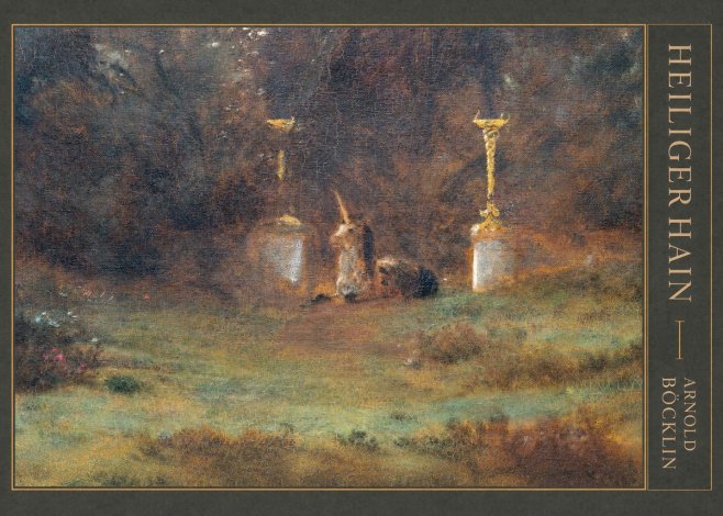 Arnold Böcklin Heiliger Hain No4 - Plakat