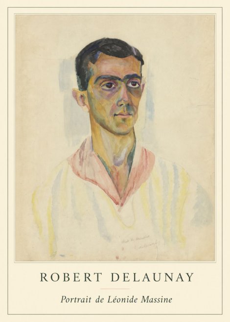 Robert Delaunay Portrait De Léonide Massine No4 - Plakat