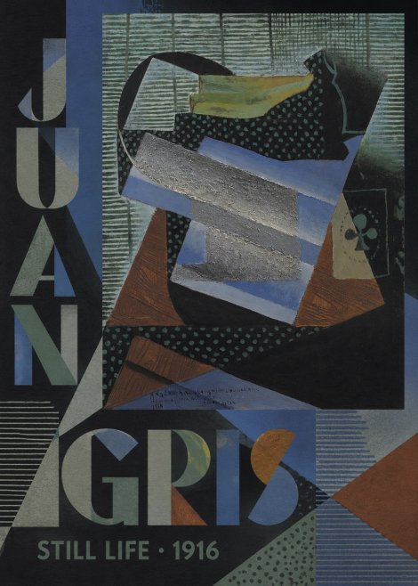 Juan Gris Still Life II No2 - Plakat