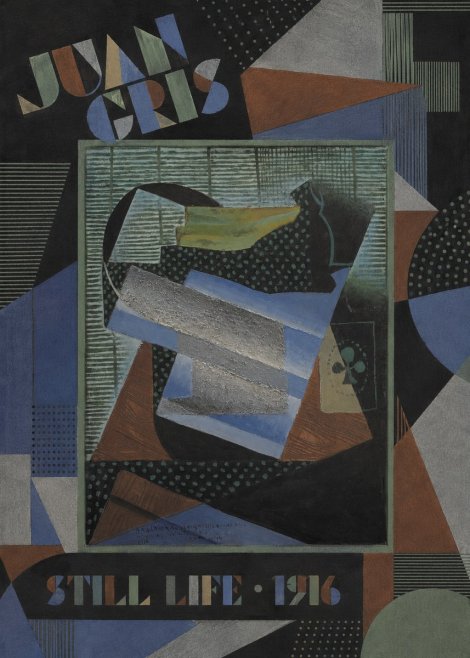 Juan Gris Still Life II No6 - Plakat