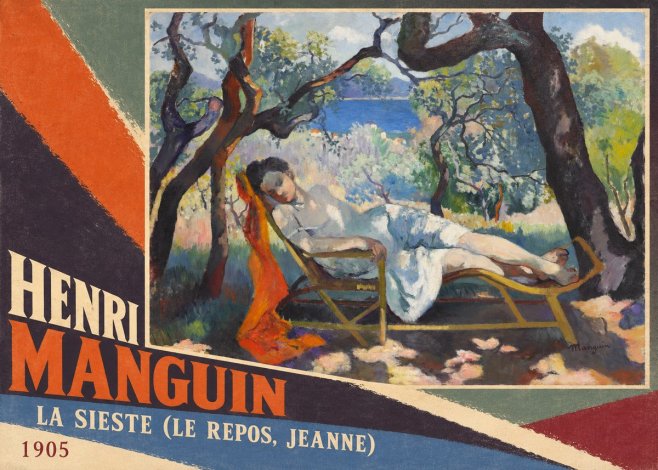 Henri Manguin La Sieste (Le Repos, Jeanne) No5 - Plakat