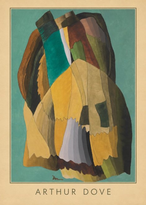 Arthur Dove Abstract Composition No4 - Plakat