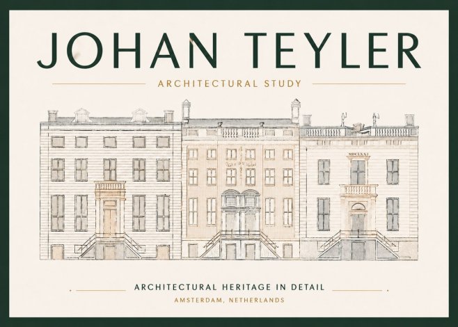 Johan Teyler Architectural Study II No4 - Plakat