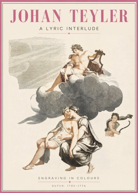Johan Teyler Allegory of Music and Love No4 - Plakat