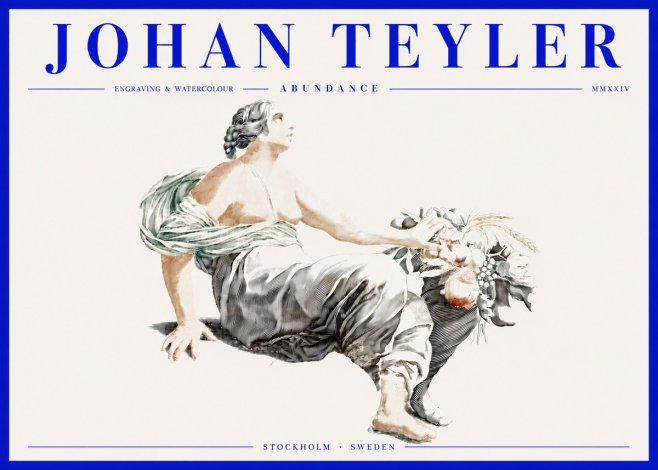 Johan Teyler Abundance No4 - Plakat