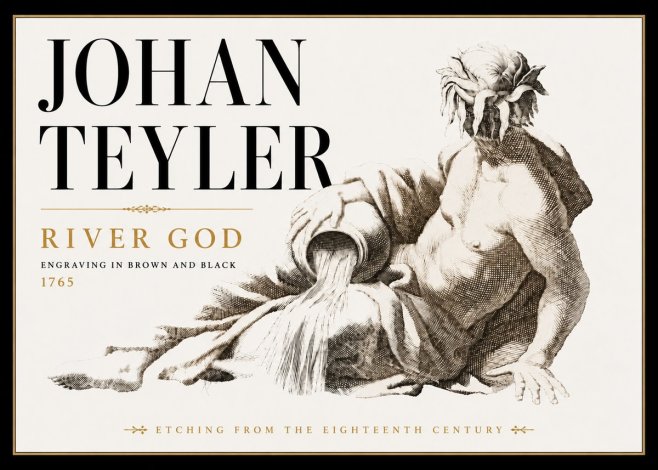 Johan Teyler River God No6 - Plakat