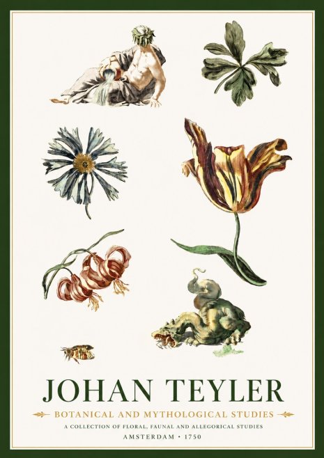 Johan Teyler Botanical and Mythological Studies No4 - Plakat
