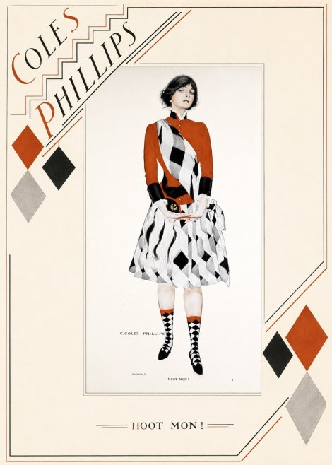 Coles Phillips Hoot Mon! No3 - Plakat