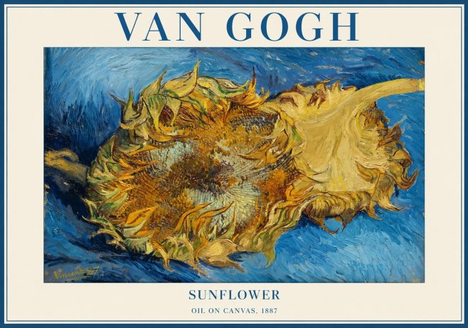 Van Gogh Sunflower No1 - Plakat