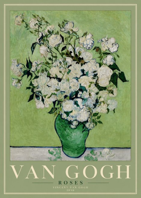 Van Gogh Roses No4 - Plakat
