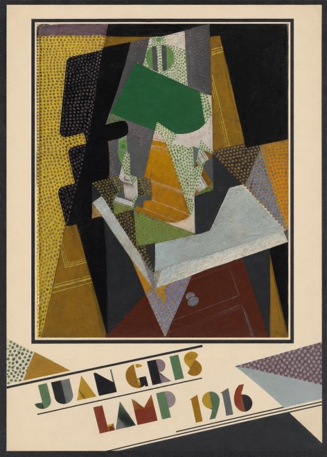 Juan Gris Lamp No3 - Plakat