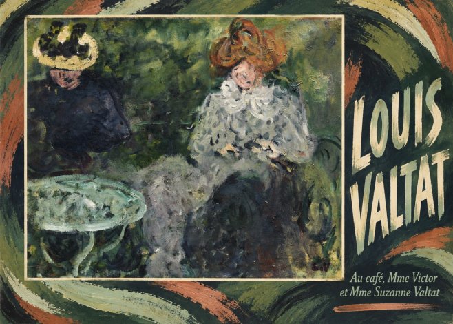 Louis Valtat Au Café, Mme Victor Et Mme Suzanne Valtat No3 - Plakat