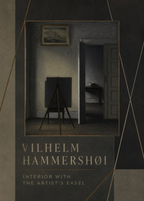 Vilhelm Hammershøi Interior with the Artist's Easel I No4 - Plakat