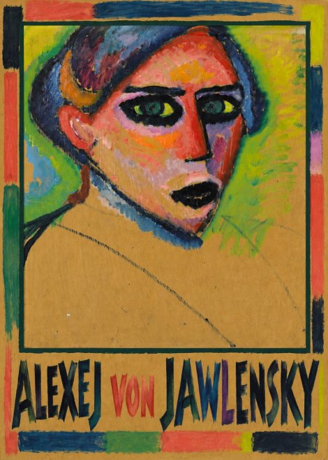Alexej von Jawlensky Expressionist Head No1 - Plakat