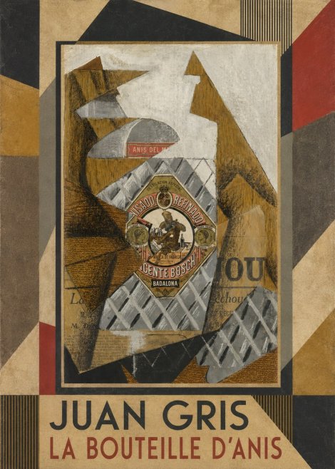 Juan Gris La Bouteille D'anis No1 - Plakat