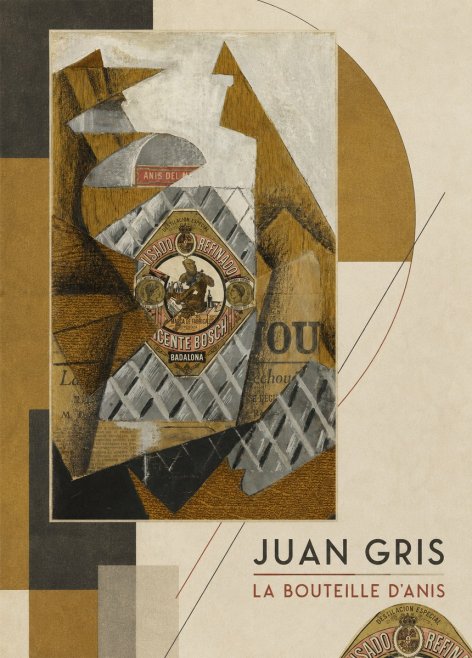 Juan Gris La Bouteille D'anis No6 - Plakat
