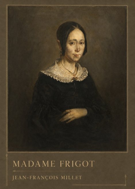 Jean-François Millet Madame Frigot No2 - Plakat