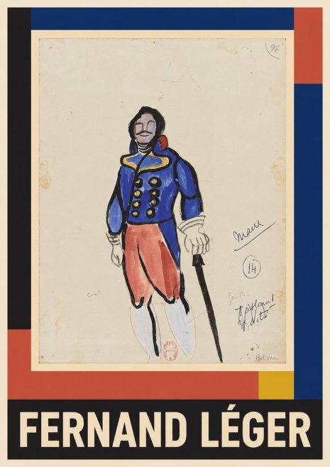 Fernand Léger Maire No1 - Plakat