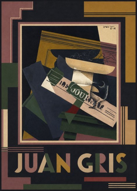 Juan Gris Journal No1 - Plakat
