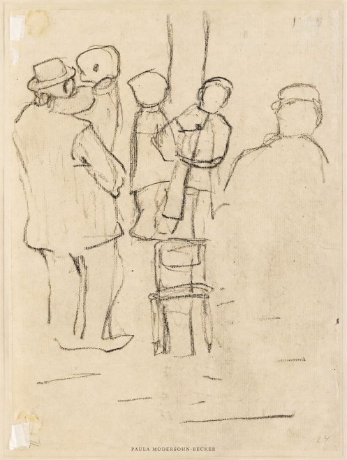 Paula Modersohn-Becker Studies of Figures No5 - Plakat