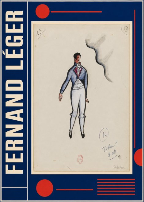 Fernand Léger Bolivar. Tableau 1 3E Acte No3 - Plakat