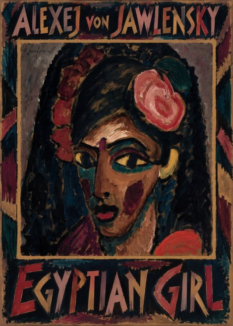 Alexej von Jawlensky Egyptian Girl No1 - Plakat