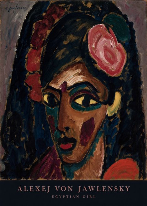 Alexej von Jawlensky Egyptian Girl No6 - Plakat