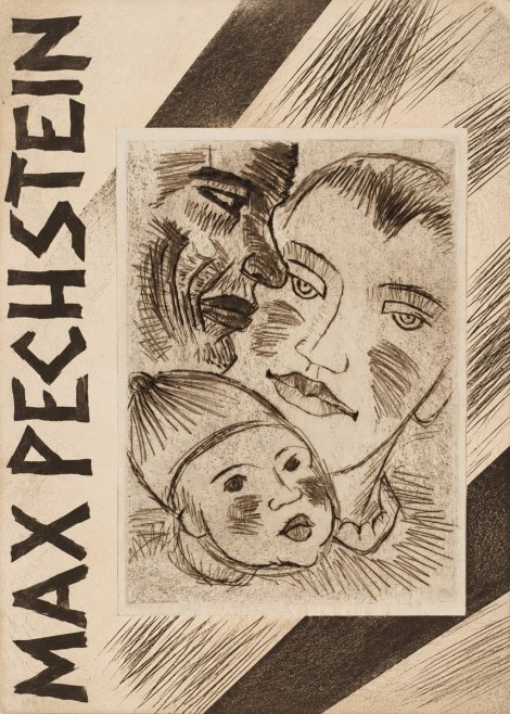 Max Pechstein Fischerfamilie No4 - Plakat