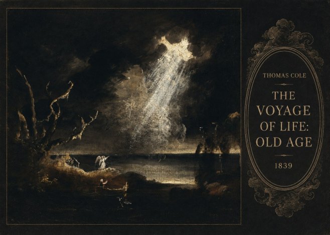 Thomas Cole The Voyage of Life: Old Age I No5 - Plakat