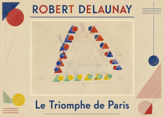 Robert Delaunay Le Triomphe De Paris II No1 - Plakat