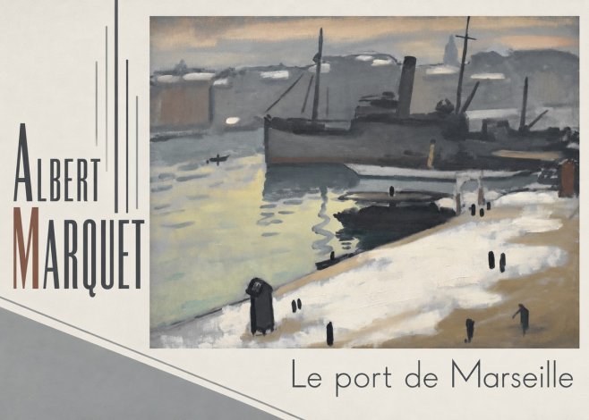 Albert Marquet Le Port De Marseille I No4 - Plakat