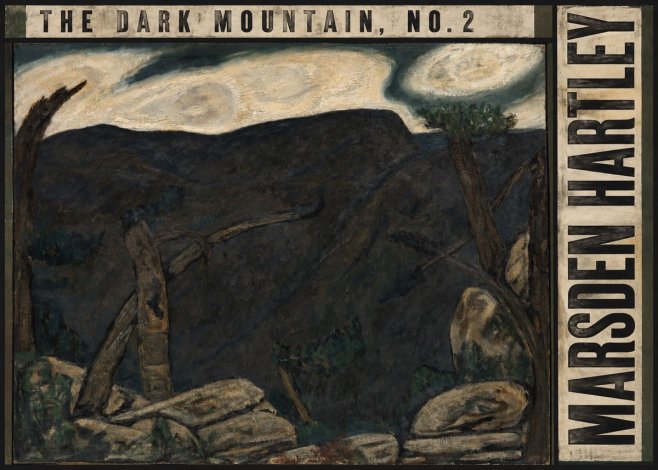 Marsden Hartley The Dark Mountain, No. 2 No3 - Plakat