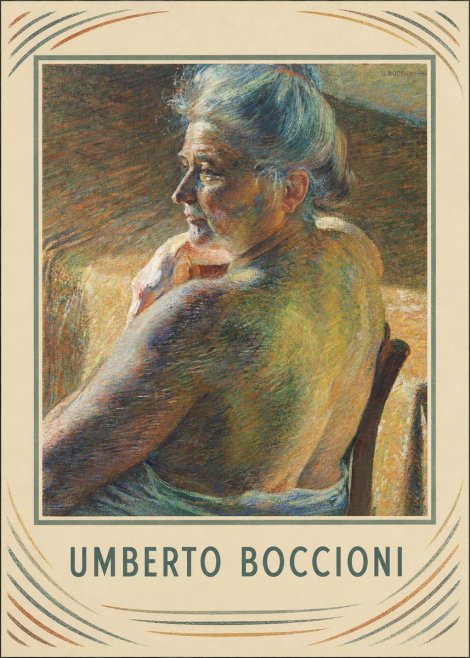 Umberto Boccioni Portrait of My Mother No1 - Plakat