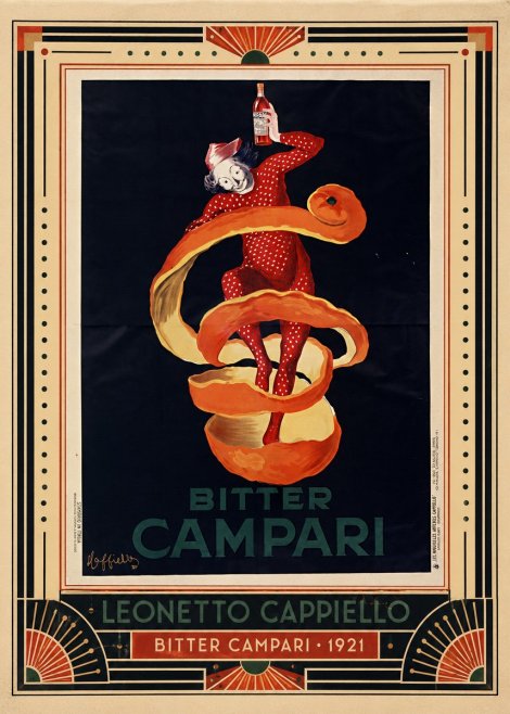 Leonetto Cappiello Bitter Campari I No3 - Plakat