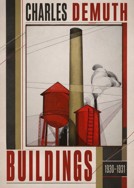 Charles Demuth Buildings No2 - Plakat